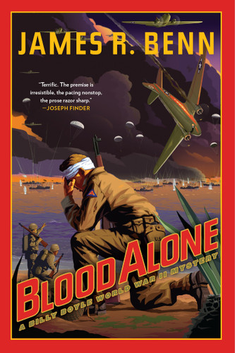 Blood Alone (A Billy Boyle WWII Mystery) book cover by James R. Benn
