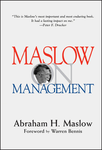 Maslow on Management book cover by Abraham H. Maslow
