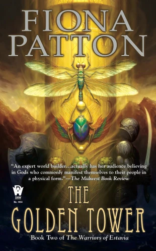 The Golden Tower (The Warriors of Estavia) book cover by Fiona Patton