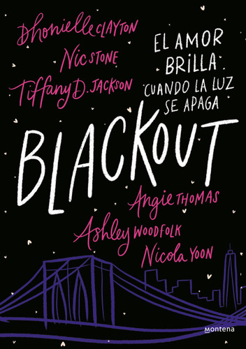 Blackout (Spanish Edition) book cover by Clayton Dhonielle, Nick Stone, Tiffany D. Jackson, Angie Thomas, Nicola Yoon