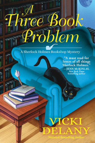 A Three Book Problem (A Sherlock Holmes Bookshop Mystery) book cover by Vicki Delany