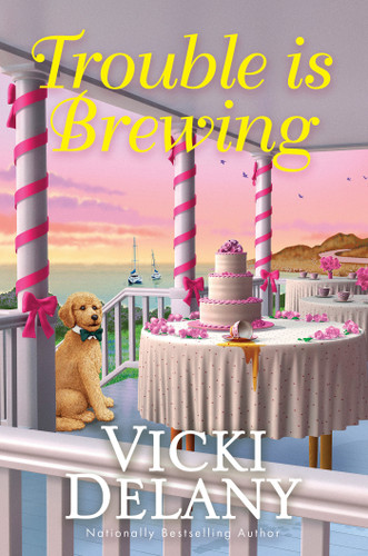 Trouble Is Brewing (Tea by the Sea Mysteries) book cover by Vicki Delany