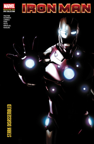 Iron Man Modern Era Epic Collection: Stark Disassembled book cover by Matt Fraction, Marvel Various
