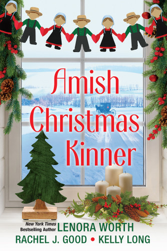 Amish Christmas Kinner (The Amish Mail Order Grooms) book cover by Lenora Worth, Rachel J. Good, Kelly Long