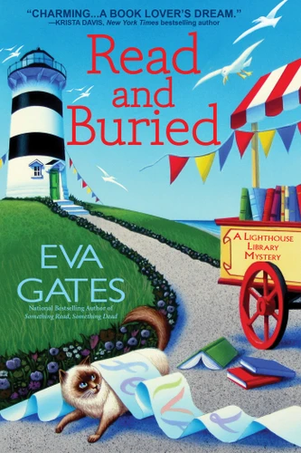 Read and Buried: A Lighthouse Library Mystery (A Lighthouse Library Mystery) book cover by Eva Gates