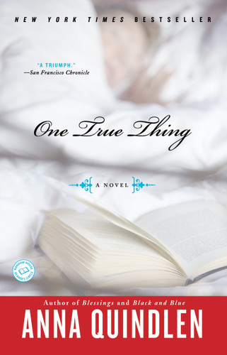 One True Thing: A Novel book cover by Anna Quindlen