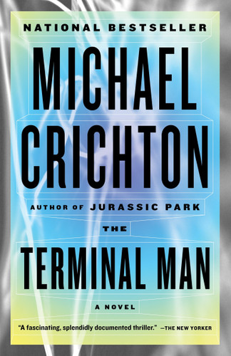 The Terminal Man book cover by Michael Crichton