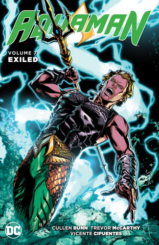 Aquaman Vol. 7: Exiled book cover by Cullen Bunn