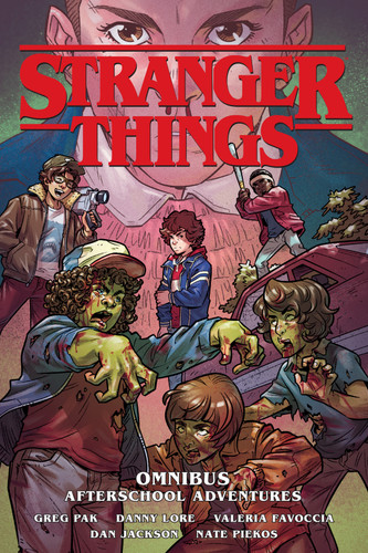 Stranger Things Omnibus: Afterschool Adventures (Graphic Novel) book cover by Greg Pak, Danny Lore