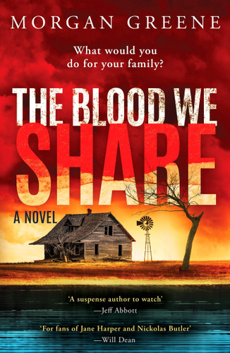 The Blood We Share book cover by Morgan Greene