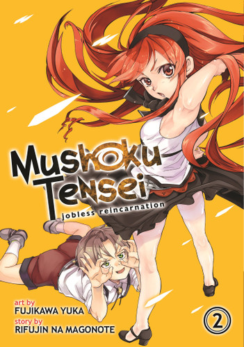 Mushoku Tensei: Jobless Reincarnation (Manga) Vol. 2 (Mushoku Tensei: Jobless Reincarnation (Manga)) book cover by Rifujin na Magonote