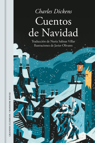 Cuentos de Navidad / A Christmas Carol book cover by Charles Dickens