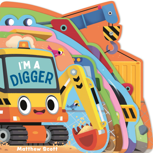 I'm a Digger (I'm A... Shaped Board Book Series) book cover by Ruth Symons