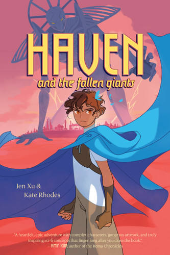 Haven and the Fallen Giants book cover by Jen Xu, Kate Rhodes