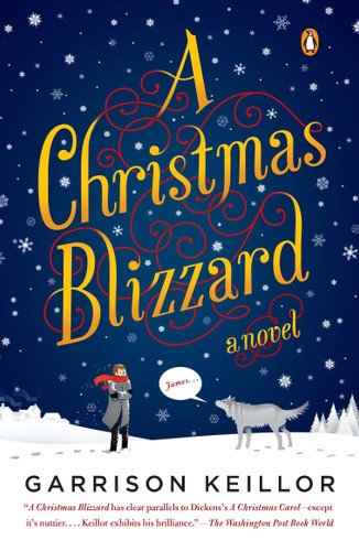 A Christmas Blizzard: A Novel book cover by Garrison Keillor