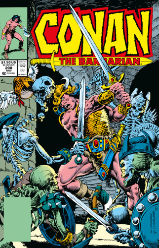 Conan The Barbarian: The Original Comics Omnibus Vol.8 (CONAN THE BARBARIAN OMNIBUS) book cover by Christopher Priest