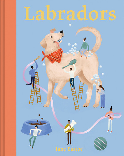 Labradors book cover by Jane Eastoe