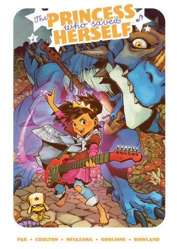 The Princess Who Saved Herself (The Princess Who Saved Her Friends) book cover by Greg Pak, Jonathan Coulton