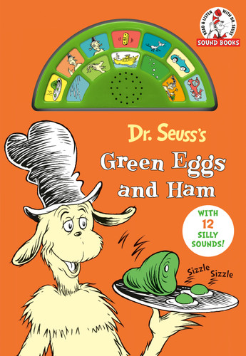 Dr. Seuss's Green Eggs and Ham with 12 Silly Sounds!: An Interactive Read and Listen Book (Dr. Seuss Sound Board Books) book cover by Dr. Seuss
