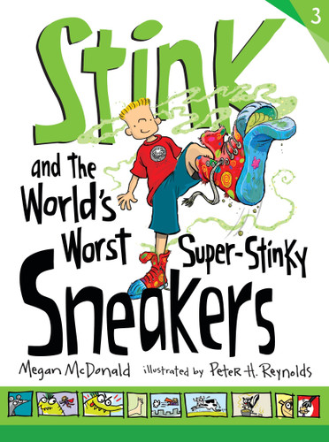 Stink and the World's Worst Super-Stinky Sneakers (Stink) book cover by Megan McDonald