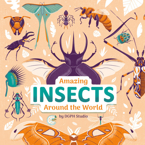 Amazing Insects Around the World book cover by DGPH Stufio