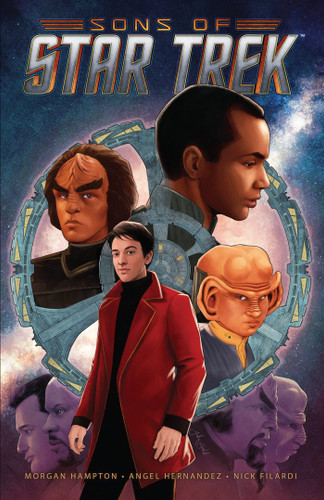 Star Trek: Sons of Star Trek book cover by Morgan Hampton