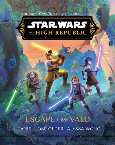 Star Wars: The High Republic: Escape from Valo (Star Wars: The High Republic (Middle Grade)) book cover by Daniel José Older, Alyssa Wong
