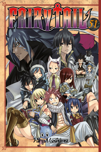 FAIRY TAIL 51 (Fairy Tail) book cover by Hiro Mashima