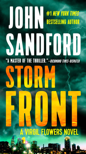 Storm Front (A Virgil Flowers Novel) book cover by John Sandford