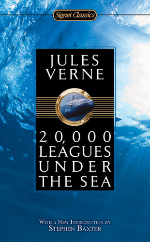 20,000 Leagues Under the Sea book cover by Jules Verne