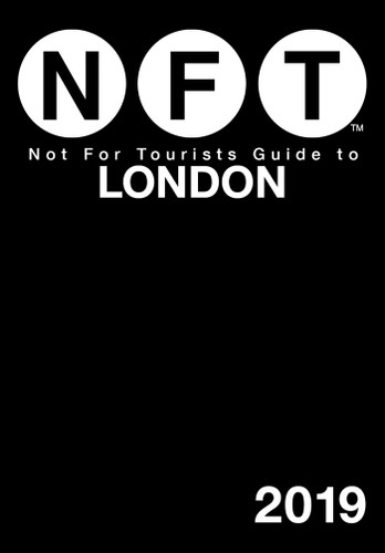 Not For Tourists Guide to London 2019 book cover by Not For Tourists