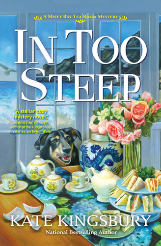 In Too Steep (A Misty Bay Tea Room Mystery) book cover by Kate Kingsbury