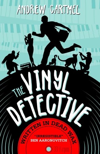 Written in Dead Wax: The First Vinyl Detective Mystery (The Vinyl Detective) book cover by Andrew Cartmel