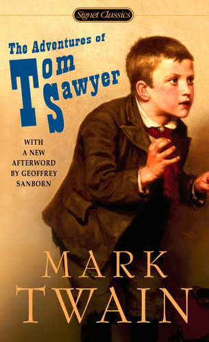 The Adventures of Tom Sawyer book cover by Mark Twain