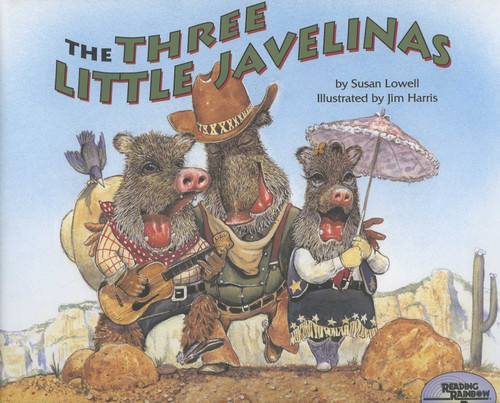 Three Little Javelinas book cover by Susan Lowell
