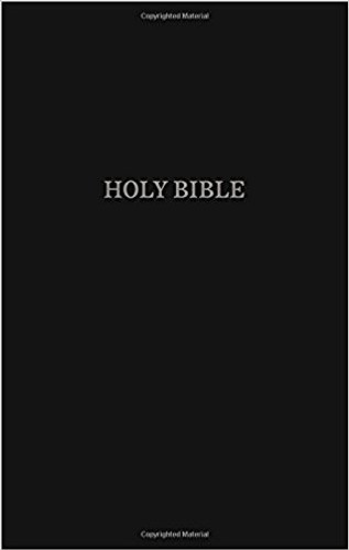 KJV, Pew Bible, Hardcover, Black, Red Letter Edition Cover