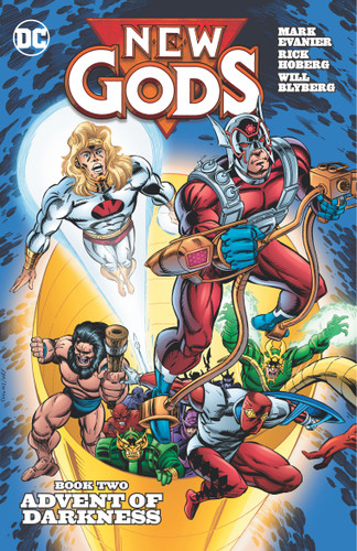 New Gods Book Two: Advent of Darkness book cover by Rick Hoberg