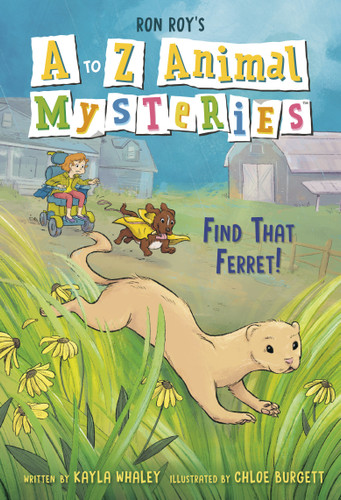 A to Z Animal Mysteries #6: Find That Ferret! (A to Z Animal Mysteries) book cover by Ron Roy, Kayla Whaley