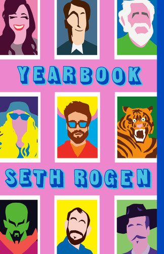 Yearbook book cover by Seth Rogen