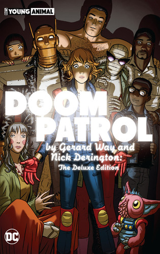 Doom Patrol by Gerard Way and Nick Derington: The Deluxe Edition book cover by Gerard Way