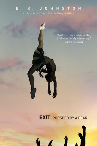 Exit, Pursued by a Bear book cover by E.K. Johnston