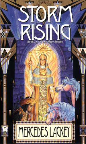 Storm Rising (Mage Storms) book cover by Mercedes Lackey
