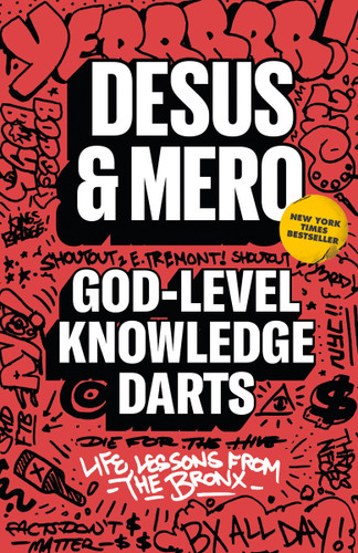 God-Level Knowledge Darts: Life Lessons from the Bronx book cover by Desus & Mero