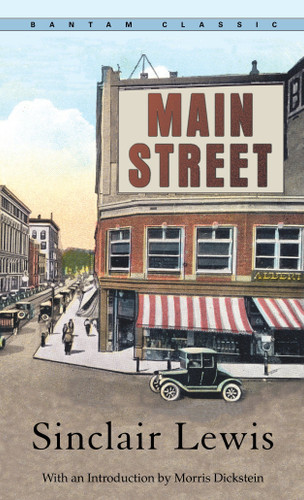 Main Street book cover by Sinclair Lewis