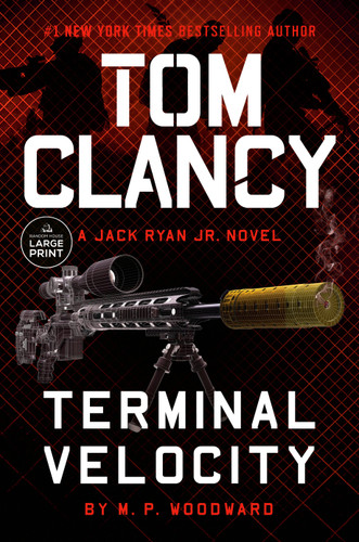 Tom Clancy Terminal Velocity (A Jack Ryan Jr. Novel) book cover by M.P. Woodward