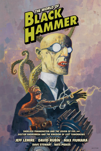 The World of Black Hammer Library Edition Volume 1 book cover by Jeff Lemire