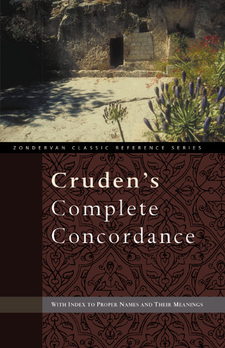 Cruden's Complete Concordance (Zondervan Classic Reference Series) book cover by Alexander Cruden
