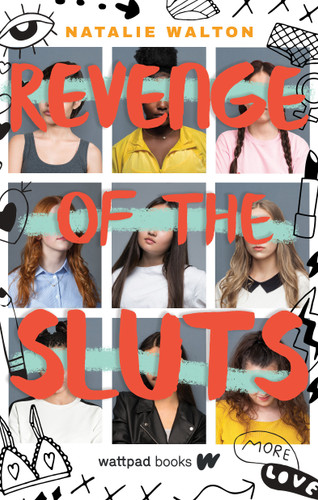 Revenge of the Sluts book cover by Natalie Walton