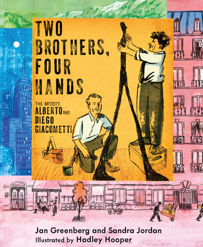 Two Brothers, Four Hands book cover by Jan Greenberg, Sandra Jordan