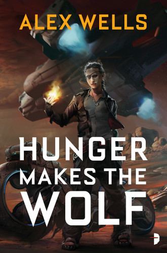 Hunger Makes the Wolf (The Ghost Wolves) book cover by Alex Wells